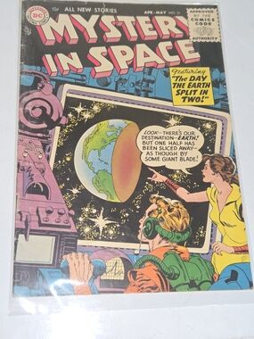 DC Retro Comic Mystery In Space Vintage Comic